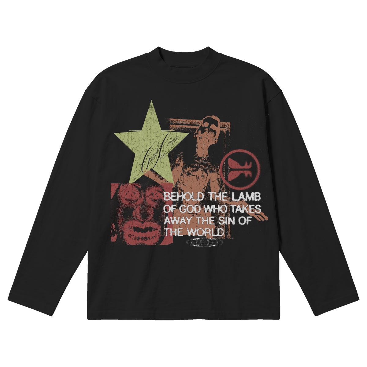 Expression Baggy L/S Tee - Black