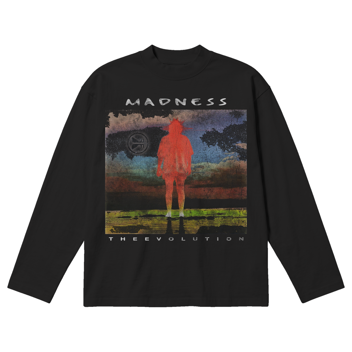 Mad Evolution Baggy L/S Tee - Black