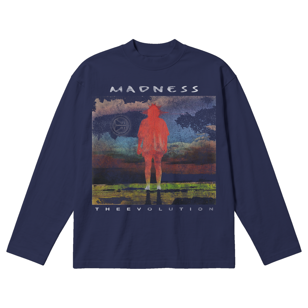 Mad Evolution Baggy L/S Tee - Blue