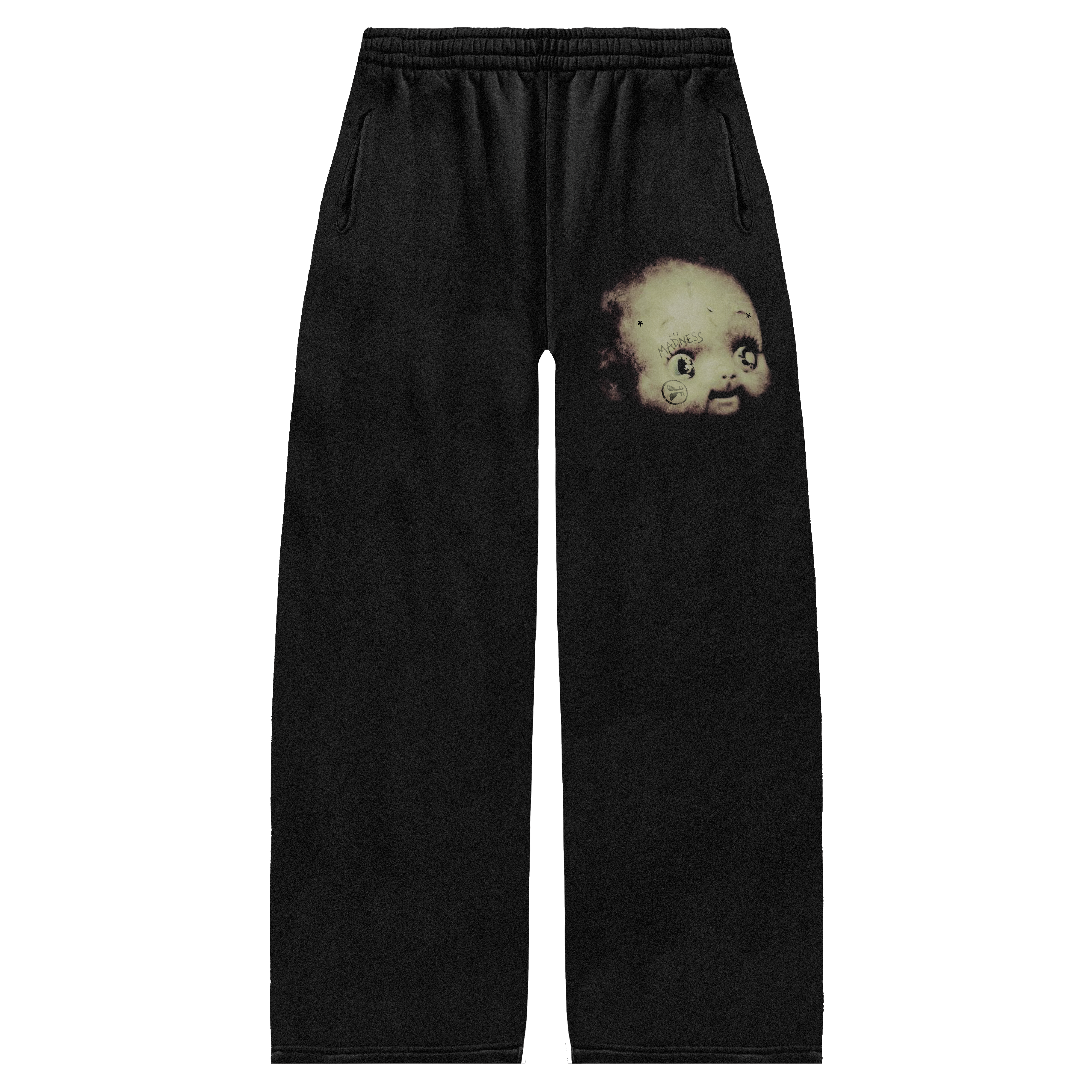Creative Division Baggy Sweatpants - Black