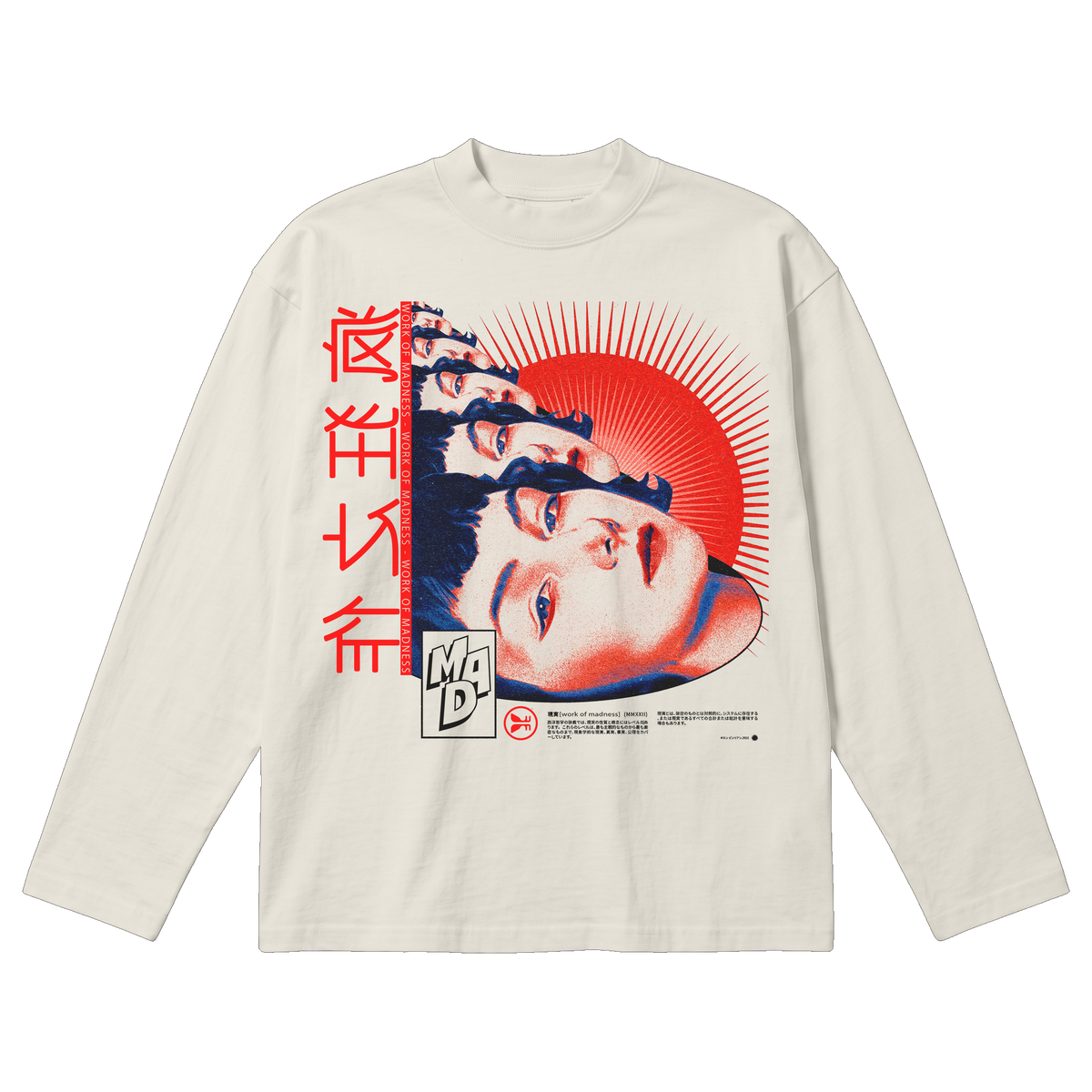 Deja Vu Baggy L/S Tee - Off White