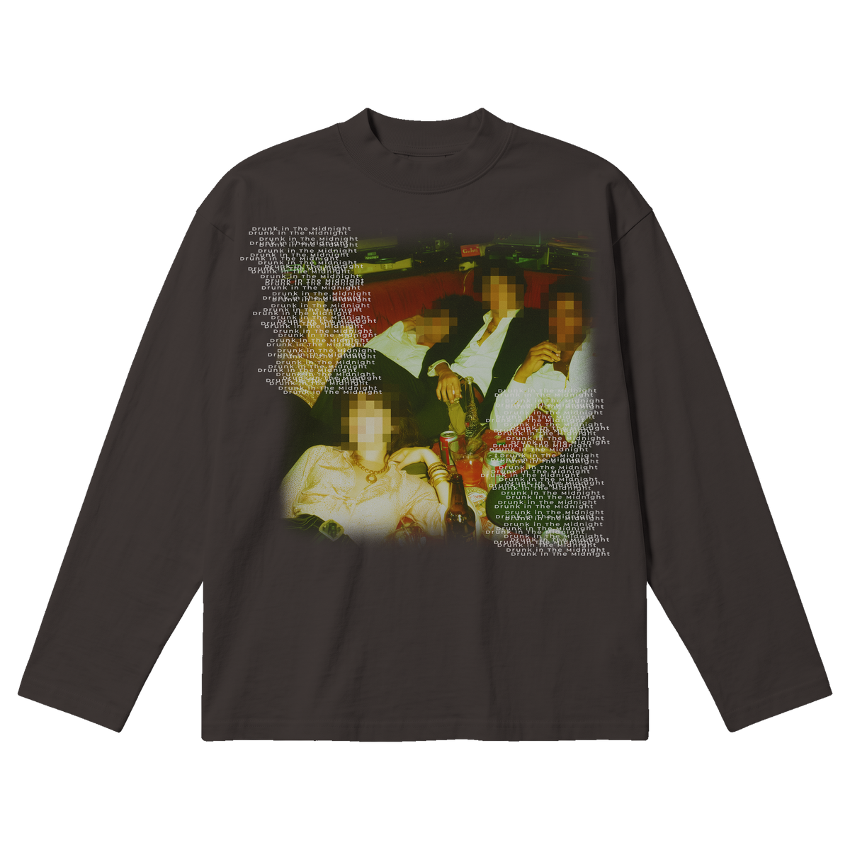 Mafia Baggy L/S Tee - Off Black