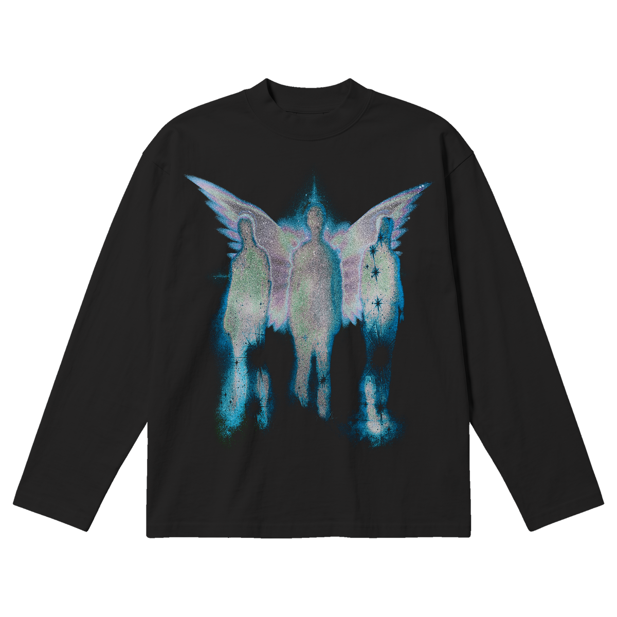 Messiah Baggy L/S Tee - Black