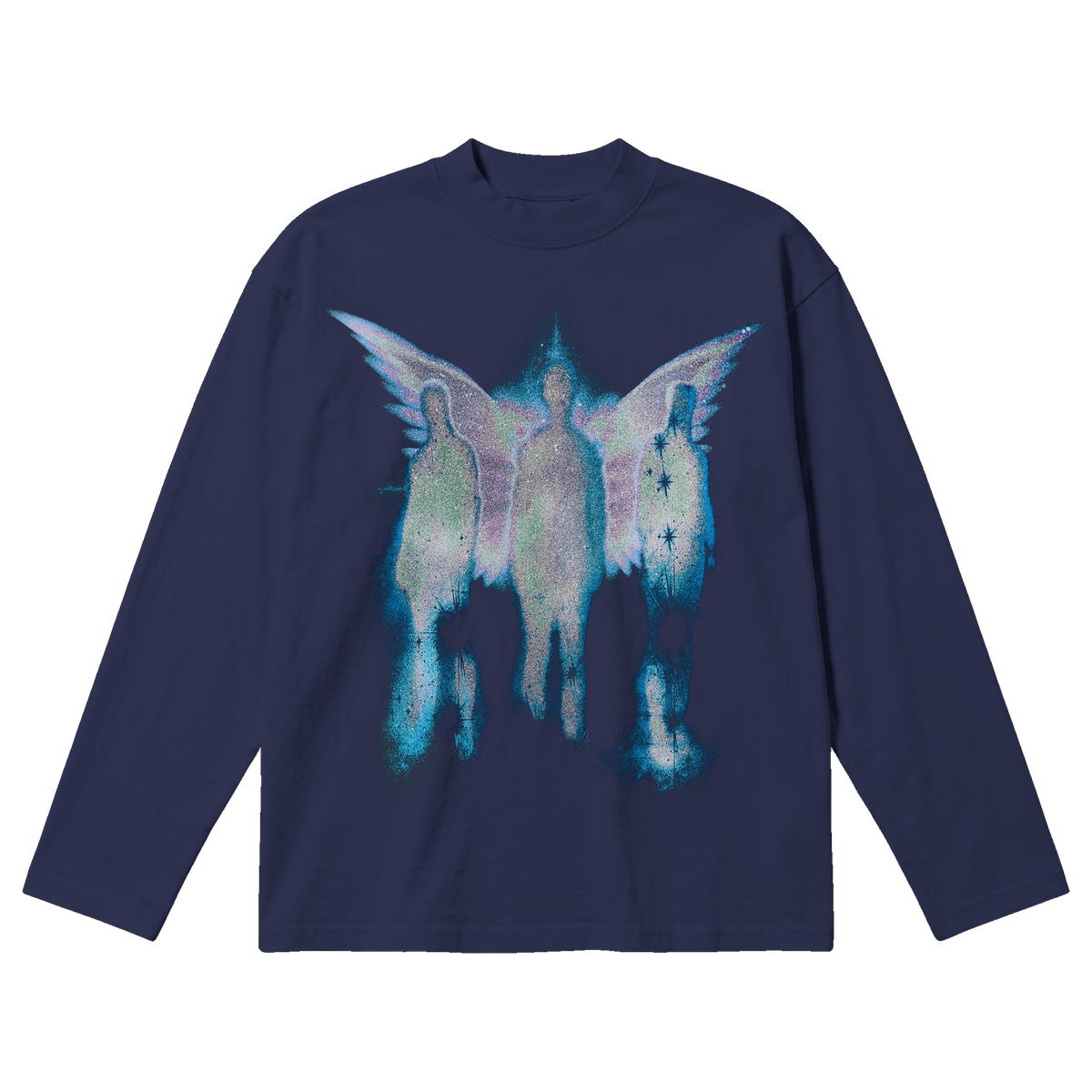 Messiah Baggy L/S Tee - Blue