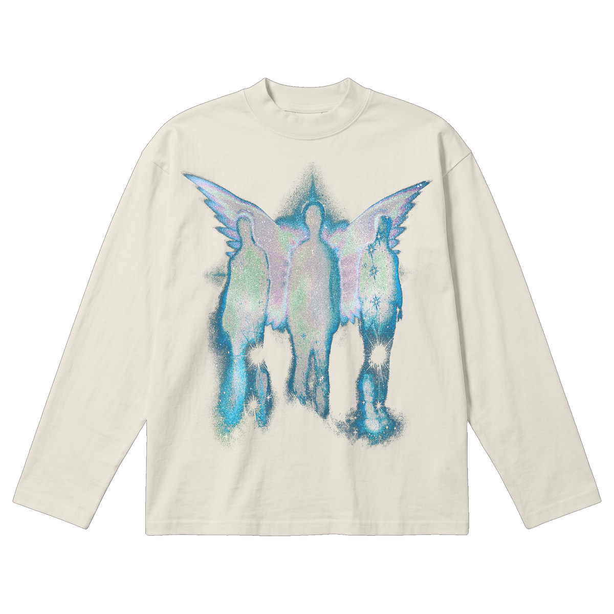 Messiah Baggy L/S Tee - Off White