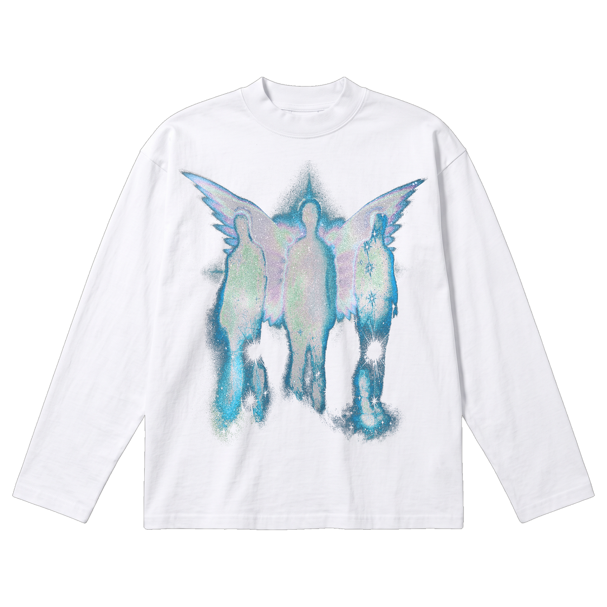 Messiah Baggy L/S Tee - White