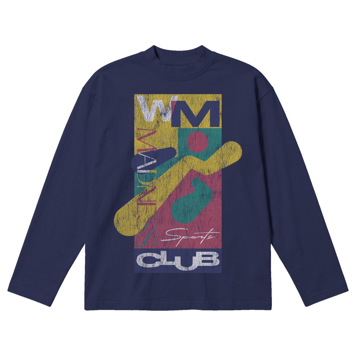 Sports Club Baggy L/S Tee - Blue