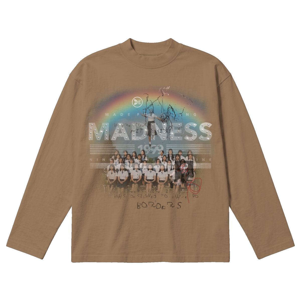 Detention Baggy L/S Tee - Latte