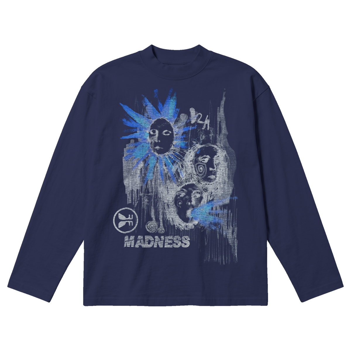 Sunstroke Baggy L/S Tee - Blue