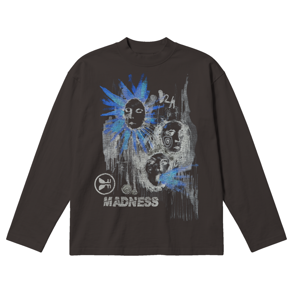 Sunstroke Baggy L/S Tee - Off Black