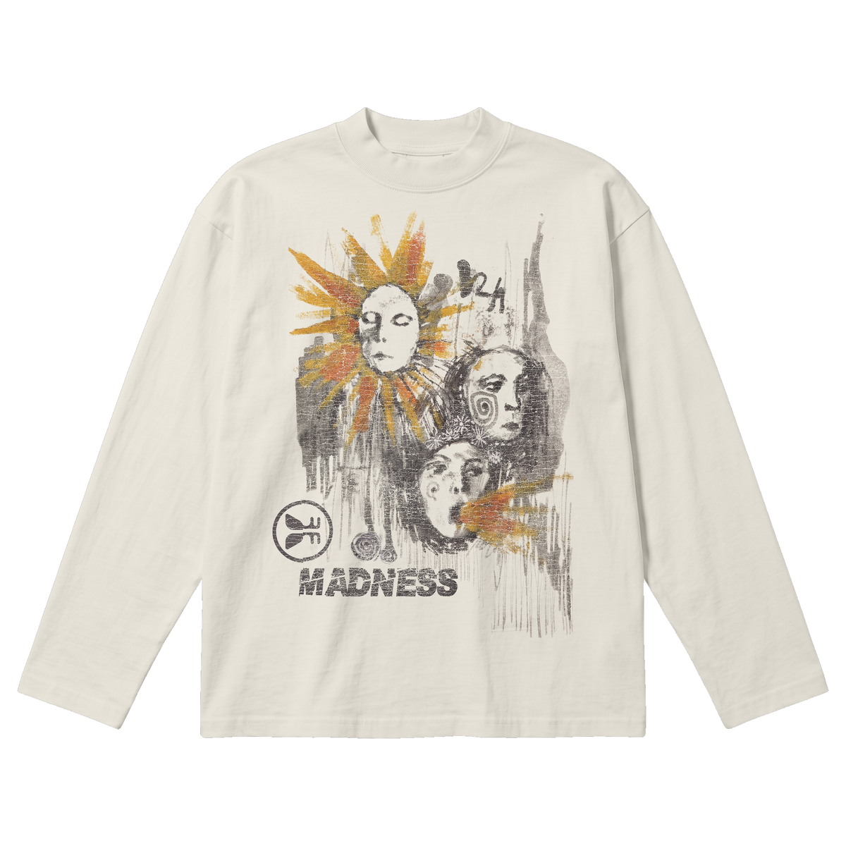 Sunstroke Baggy L/S Tee - Off White