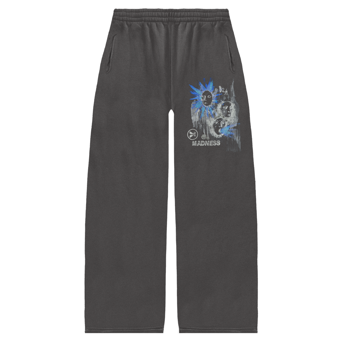 Sunstroke Baggy Sweatpants - Grey