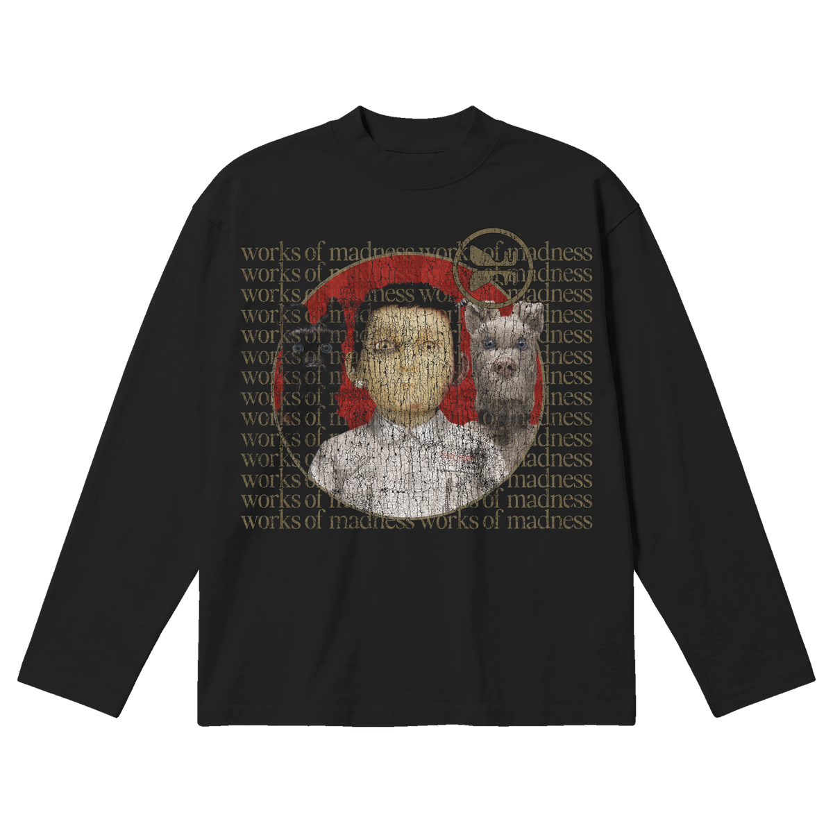 Best Friend Baggy L/S Tee - Black
