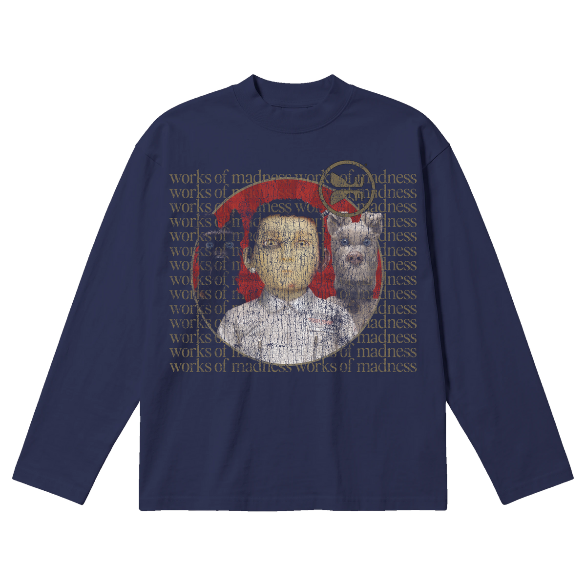 Best Friend Baggy L/S Tee - Blue