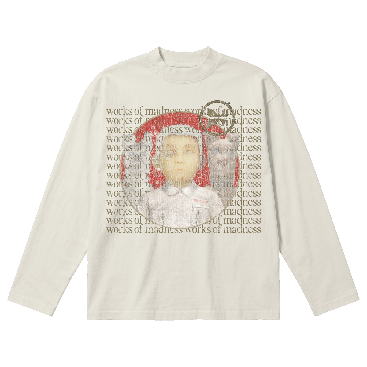 Best Friend Baggy L/S Tee - Off White