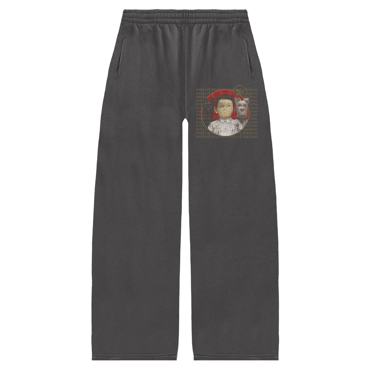 Best Friend Baggy Sweatpants - Grey