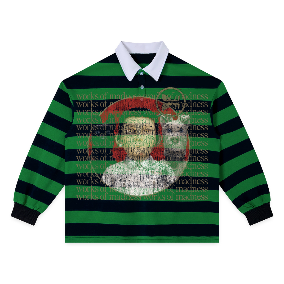 Best Friend Stripe Polo - Green