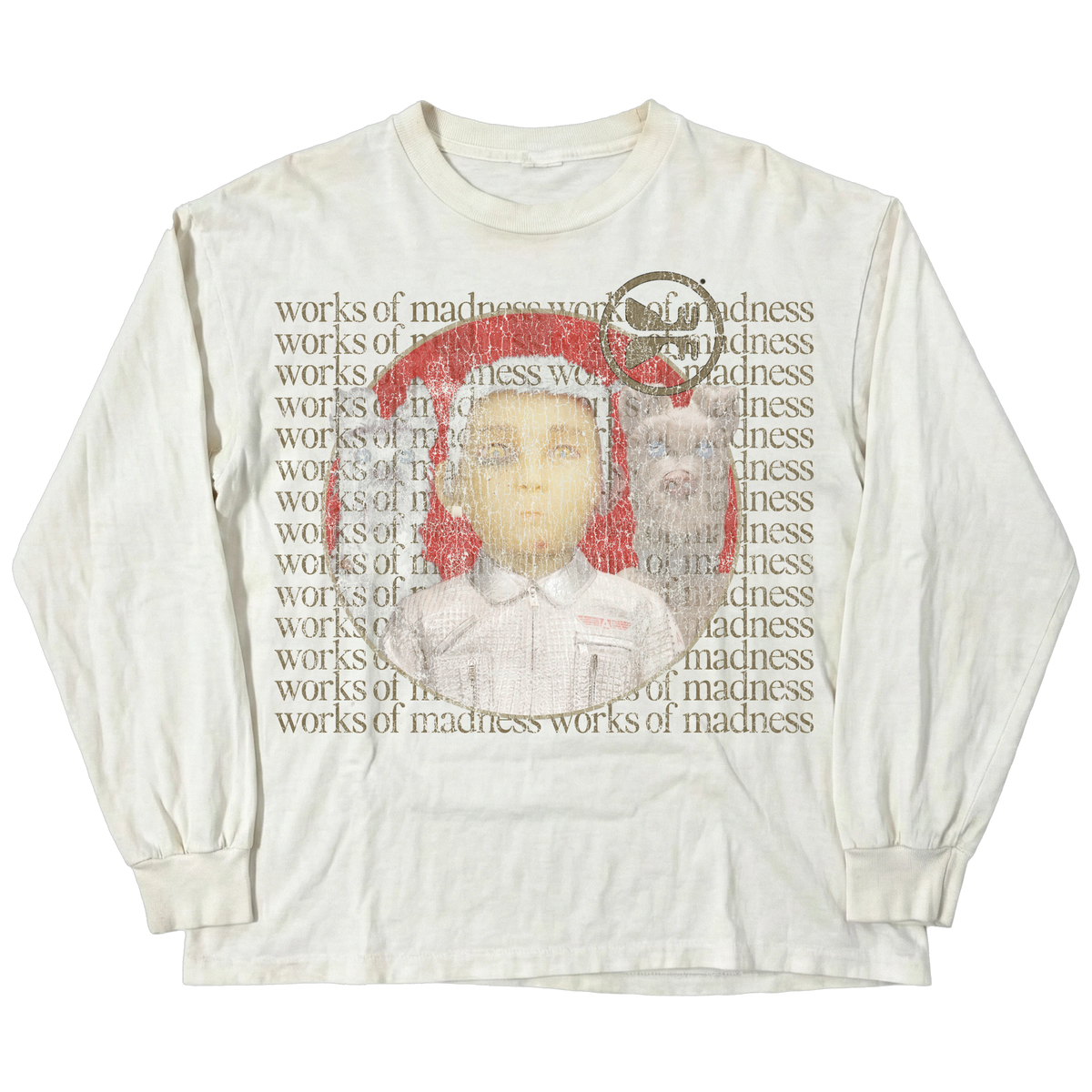 Best Friend L/S Tee - White