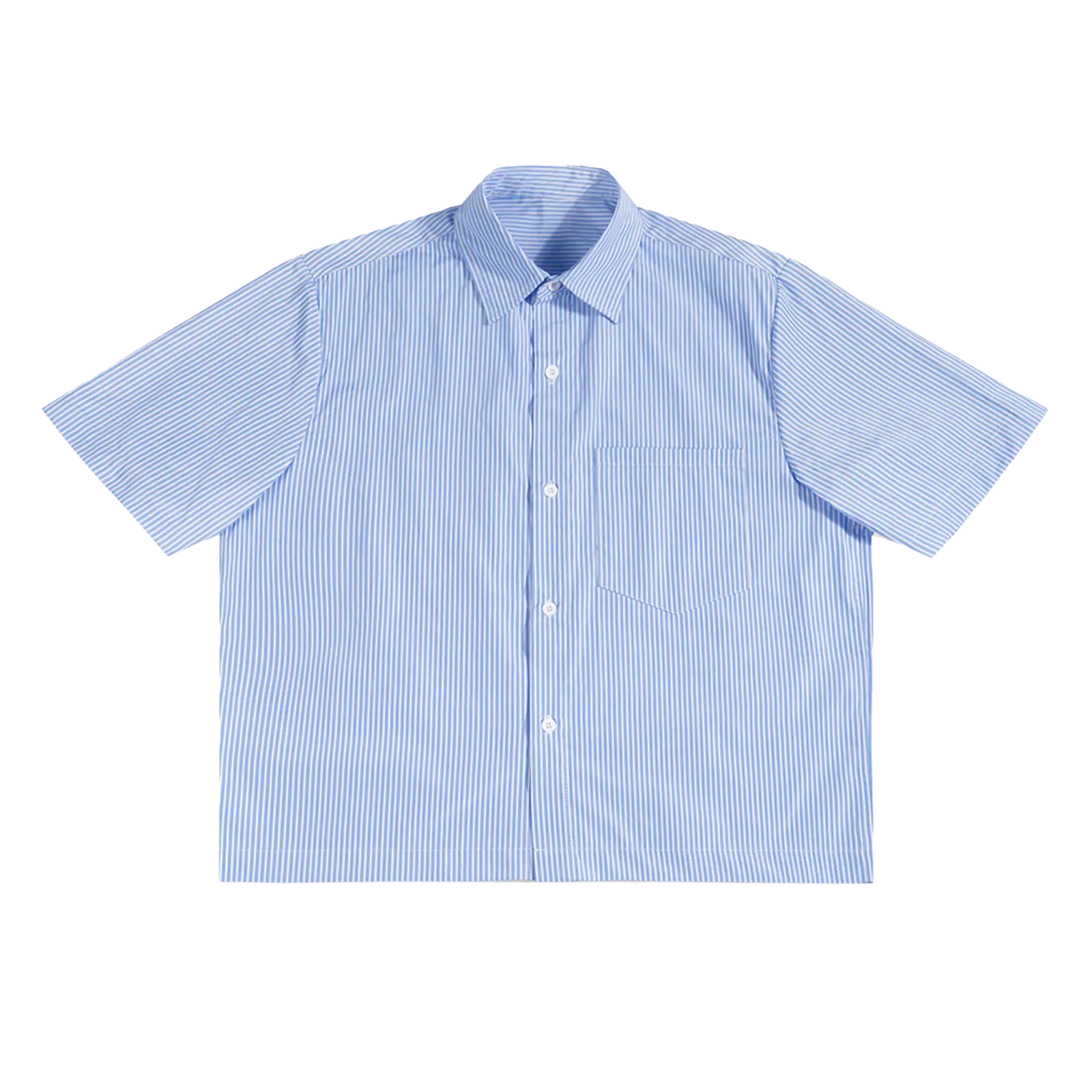 Blank Boxy Button Up