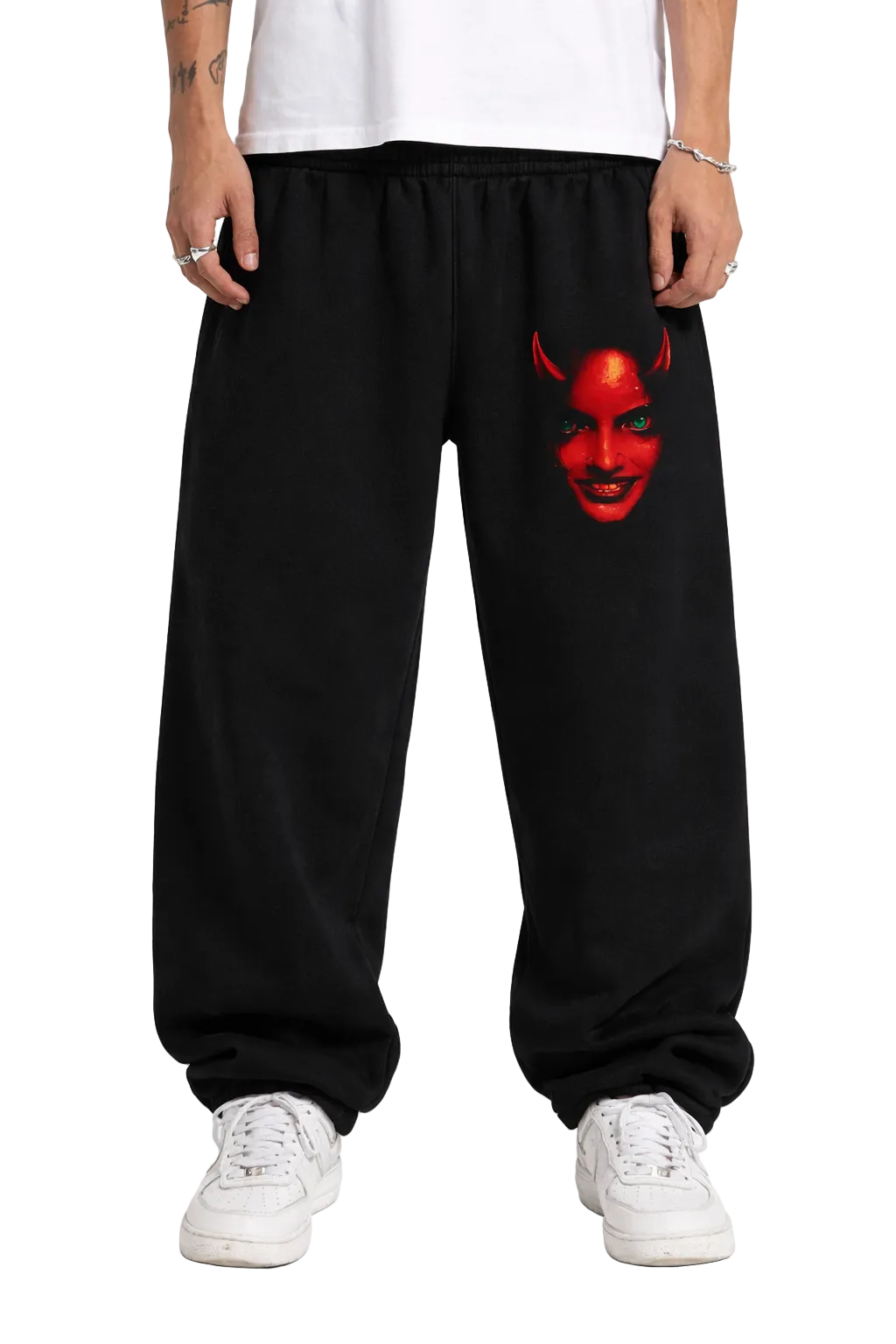Red Queen Baggy Sweatpants