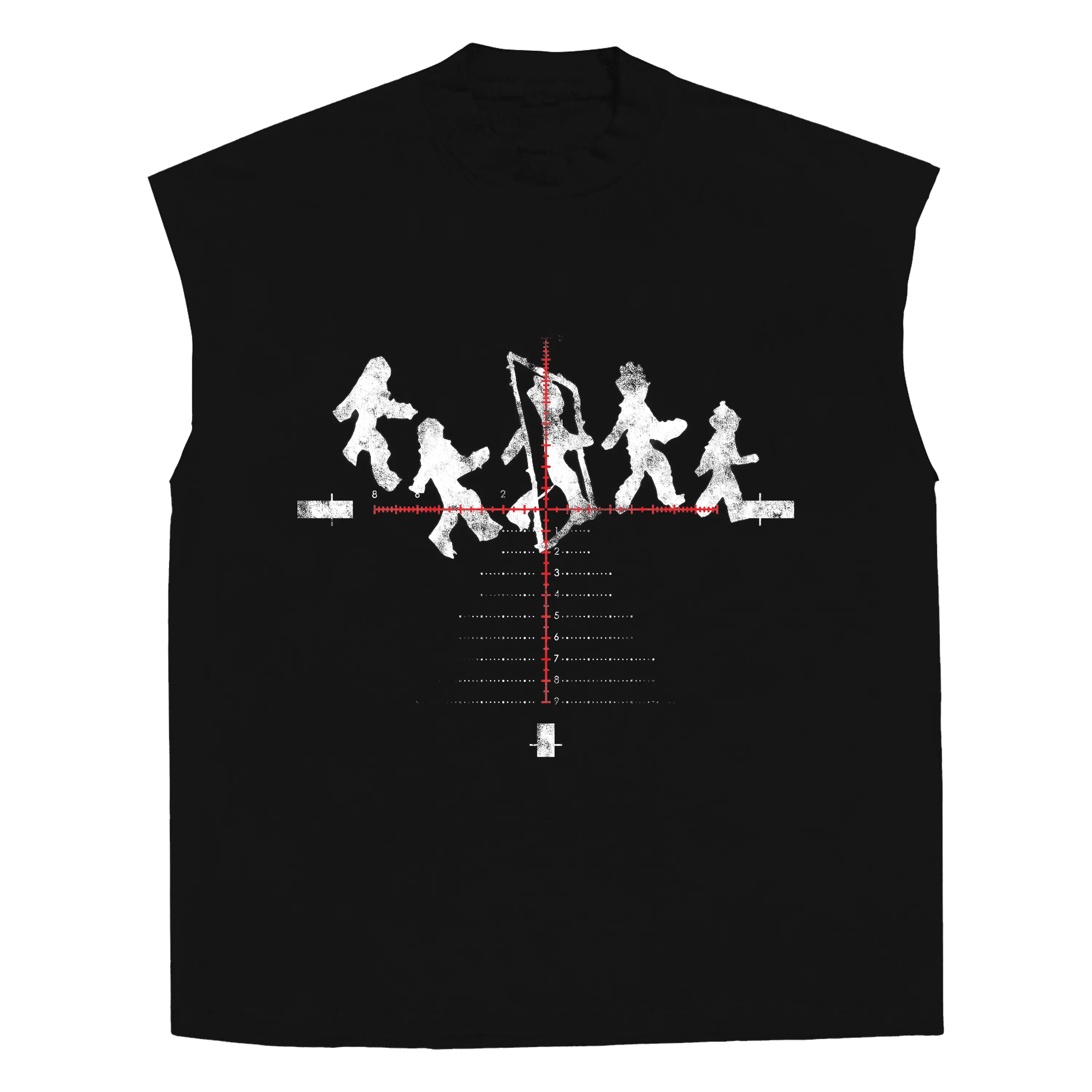 Crosshair Sleeveless Tee WorksOfMadness