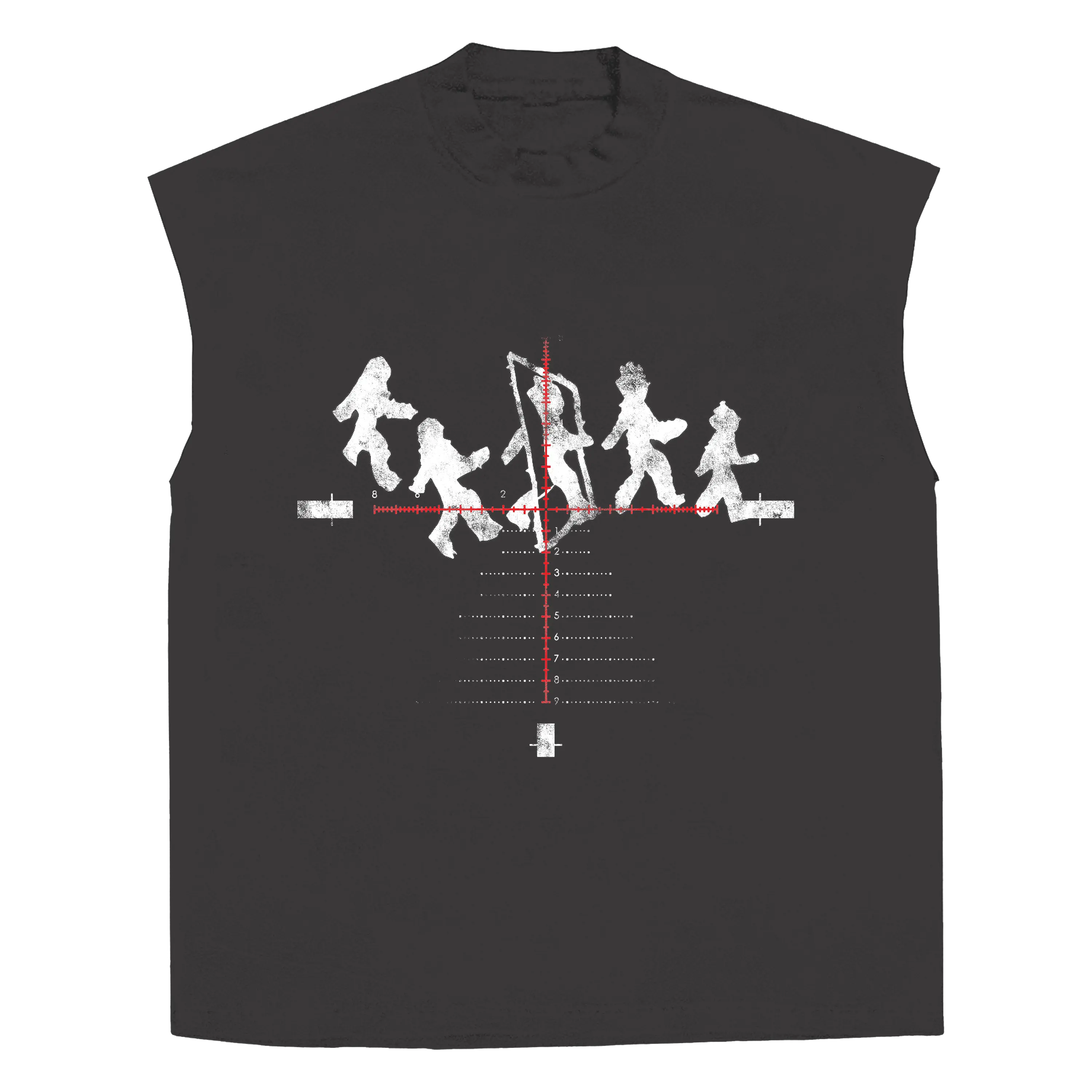 Crosshair Sleeveless Tee WorksOfMadness