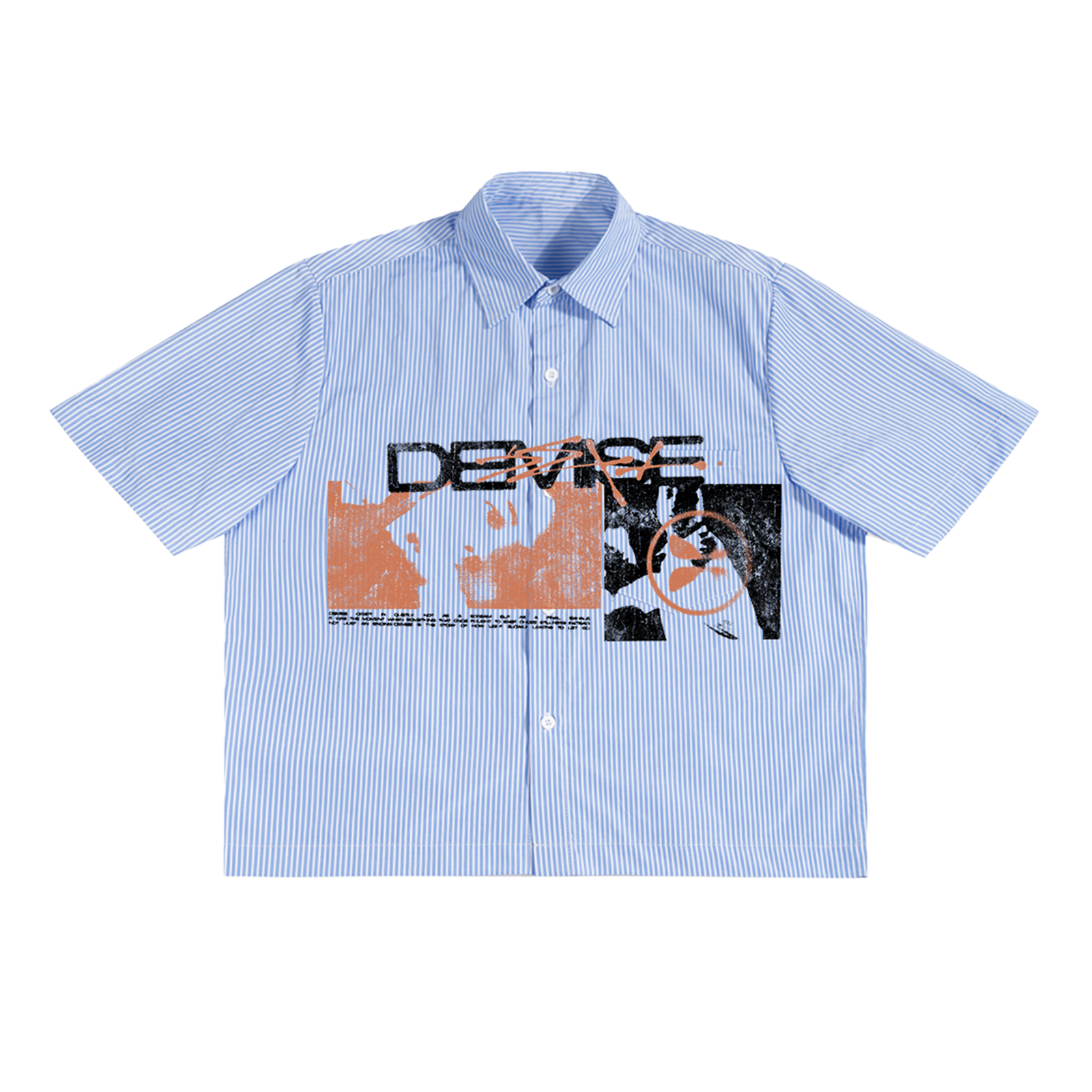 Demise Boxy Button Up