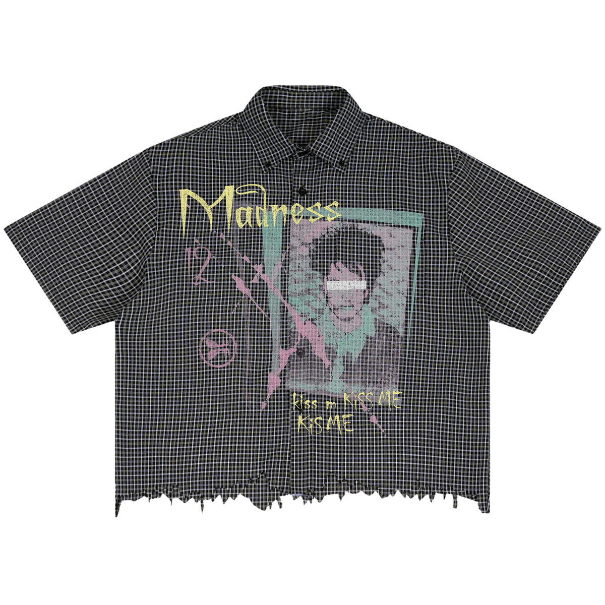 Kiss Me Distress Button Up