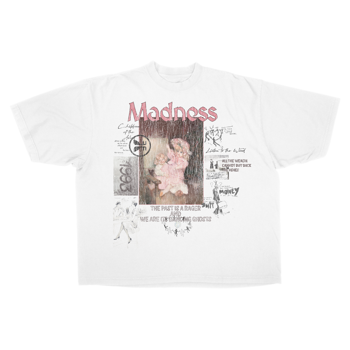 Ashes Drop Tee - White