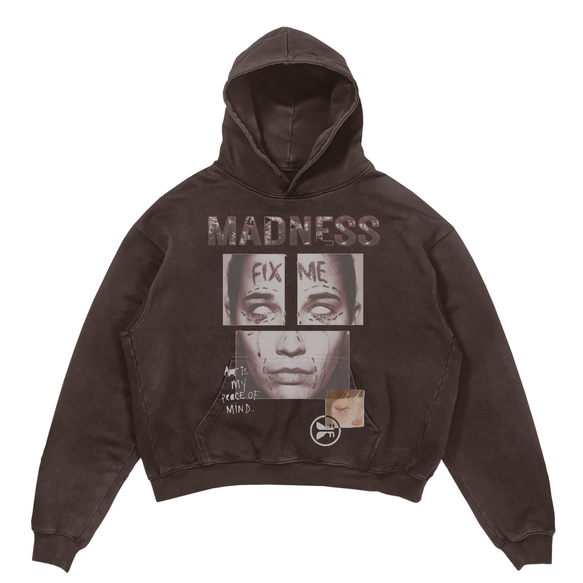 Fix Me Hoodie - Brown