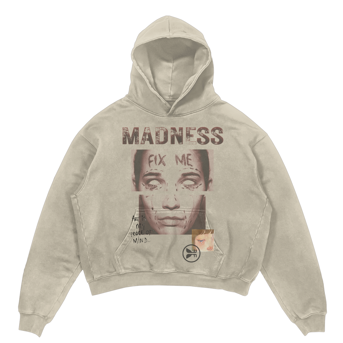 Fix Me Hoodie - Sand