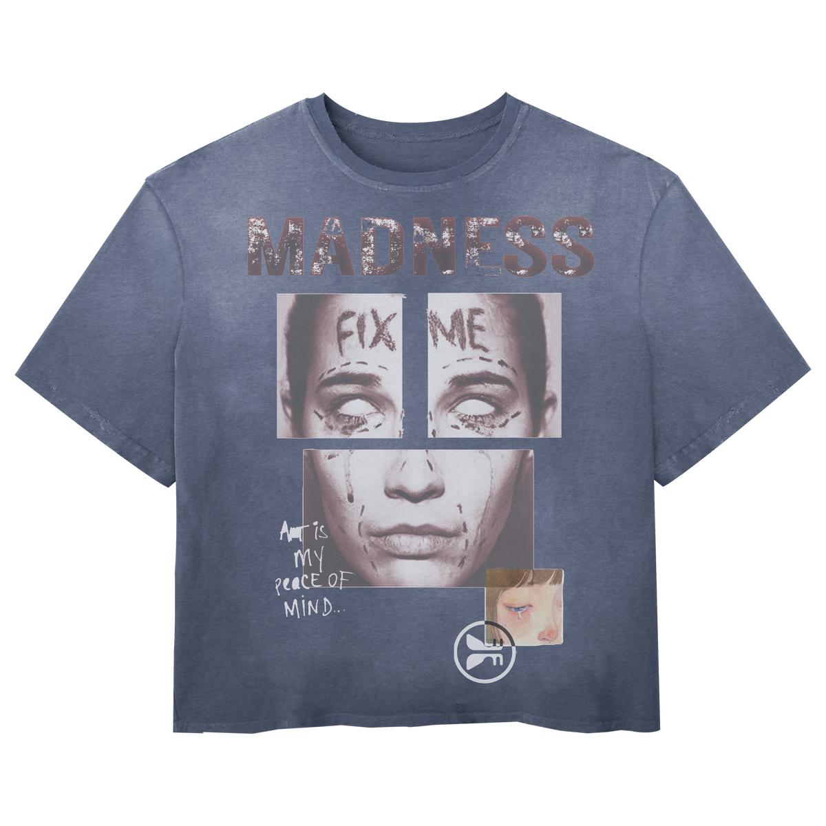 Fix Me Tee - Blue