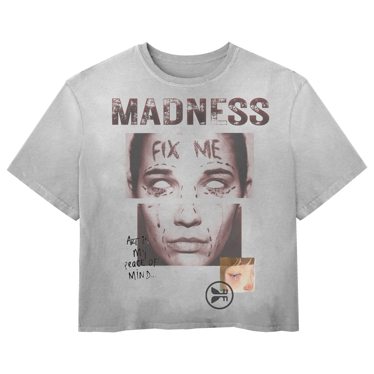 Fix Me Tee - White