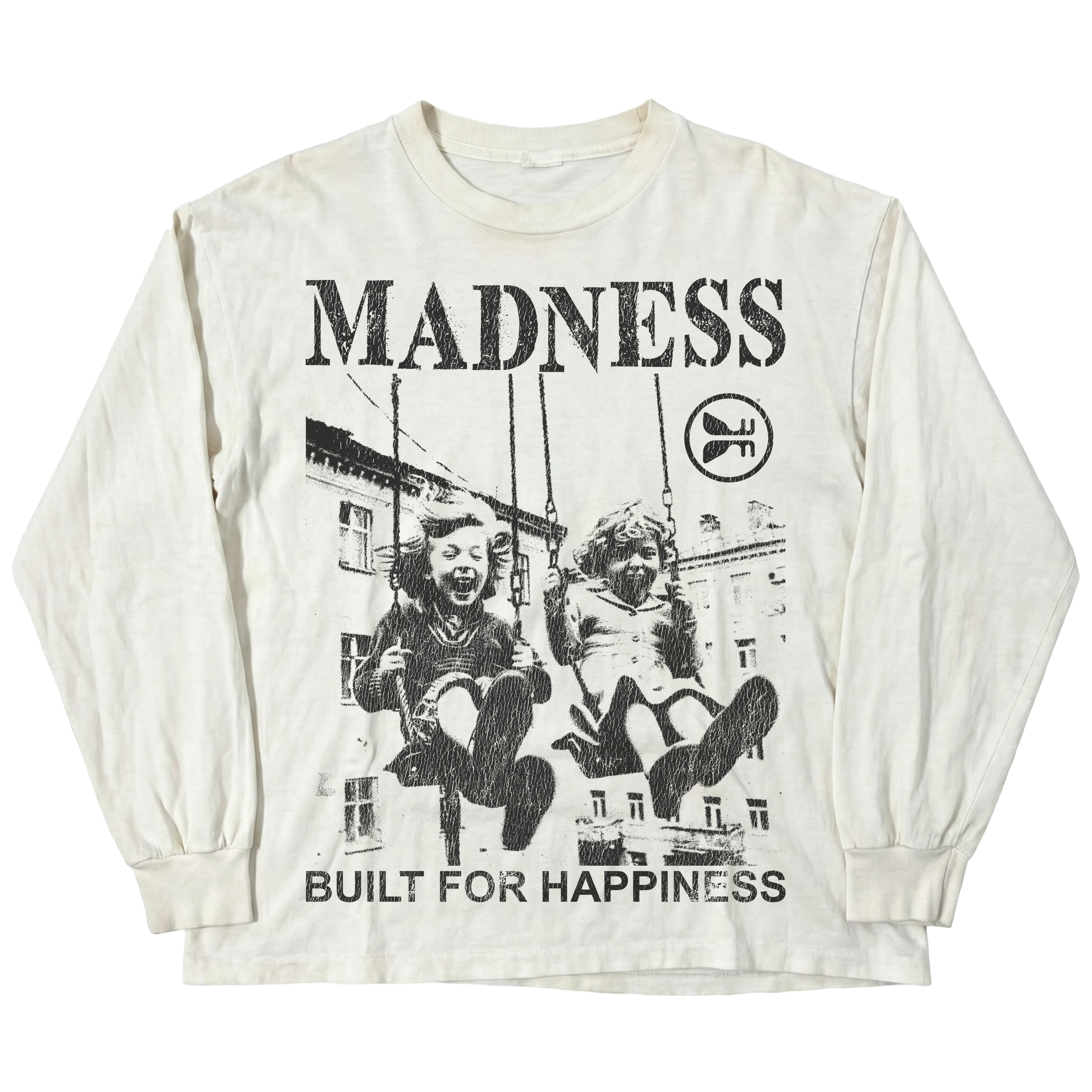 Happiness L/S Tee - White
