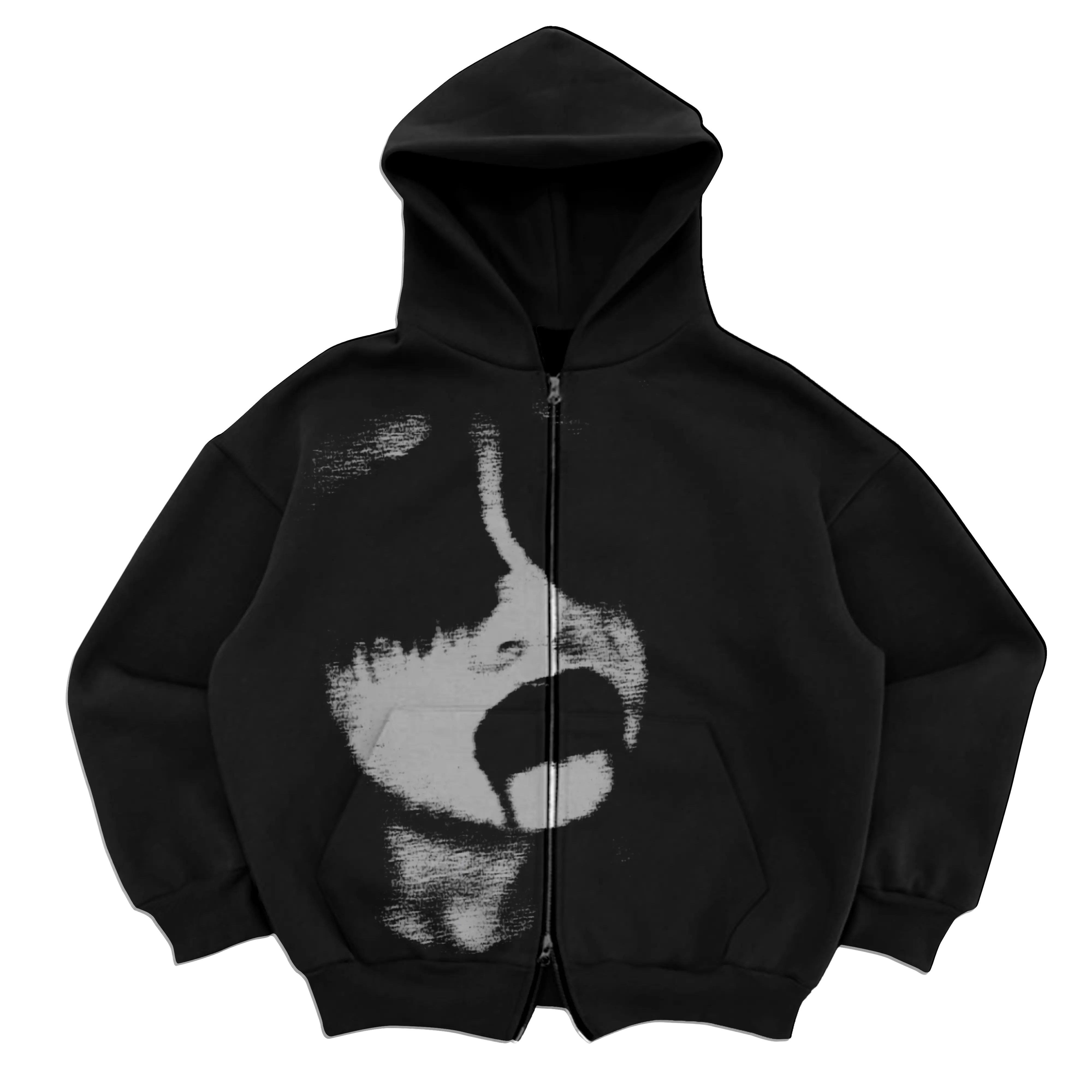 Hollow Premium Zip Up WorksOfMadness