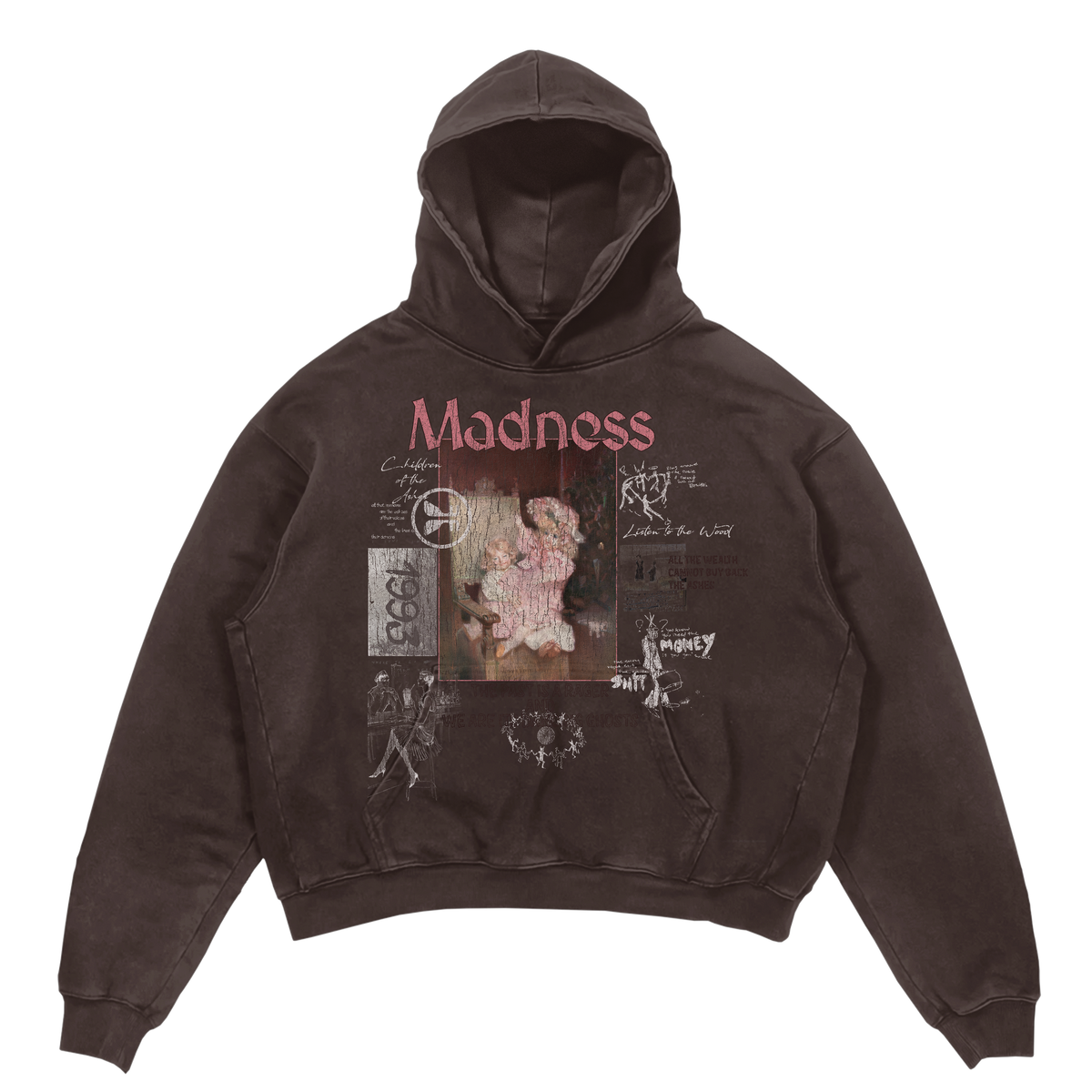 Ashes Hoodie - Brown