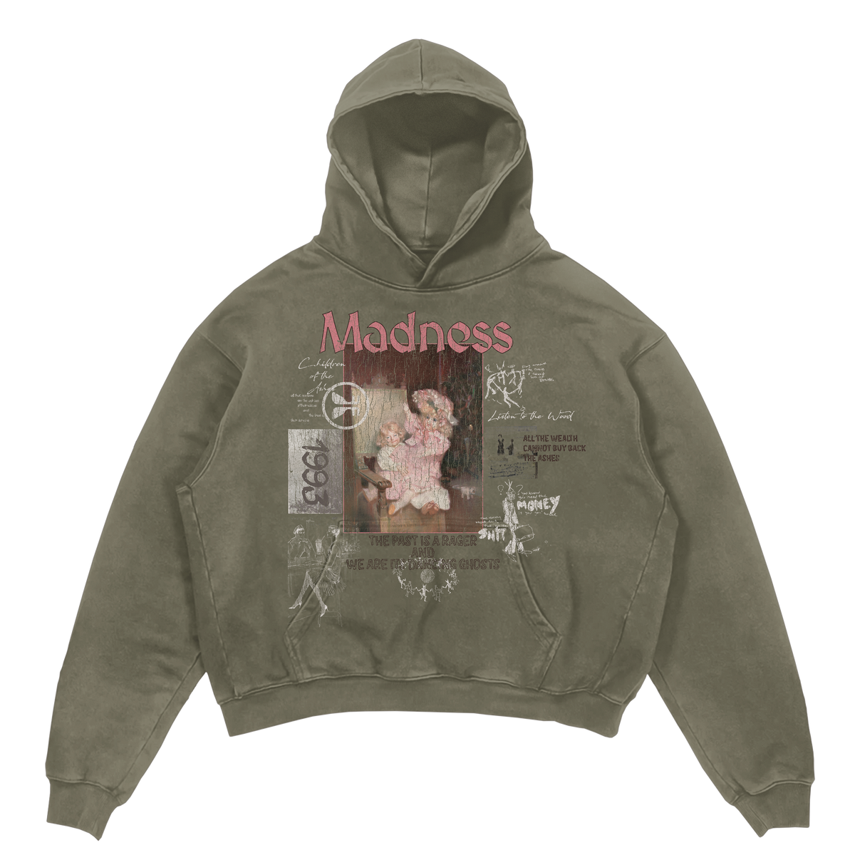 Ashes Hoodie - Olive