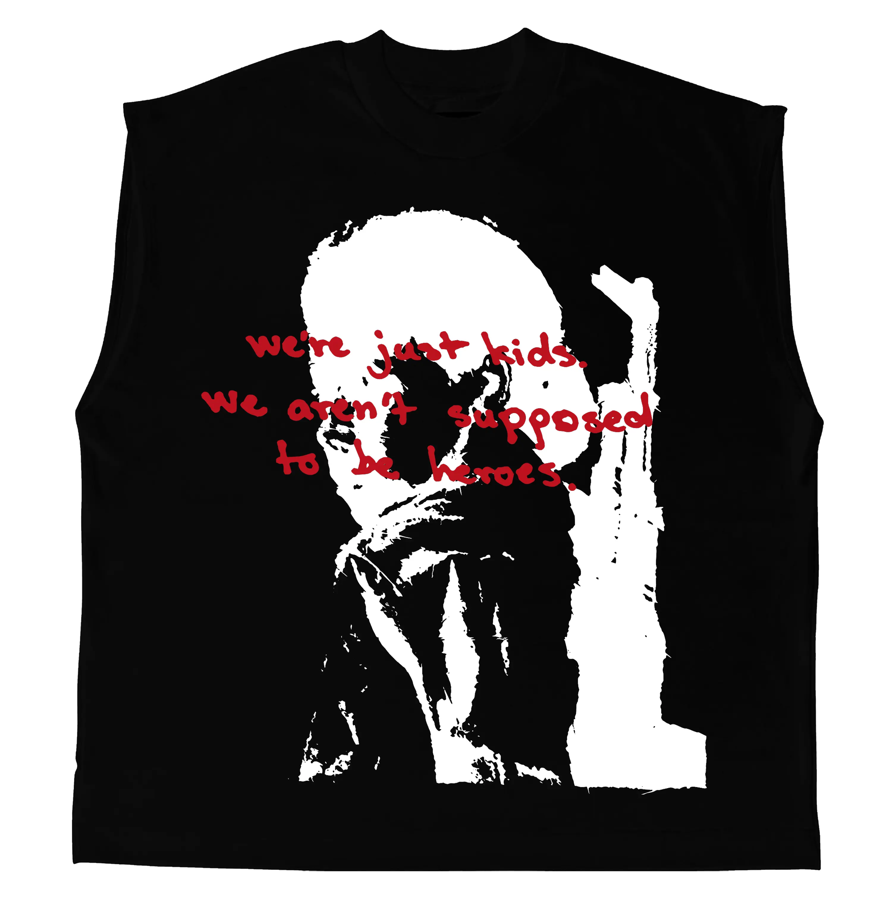 Kids At War Sleeveless Tee WorksOfMadness