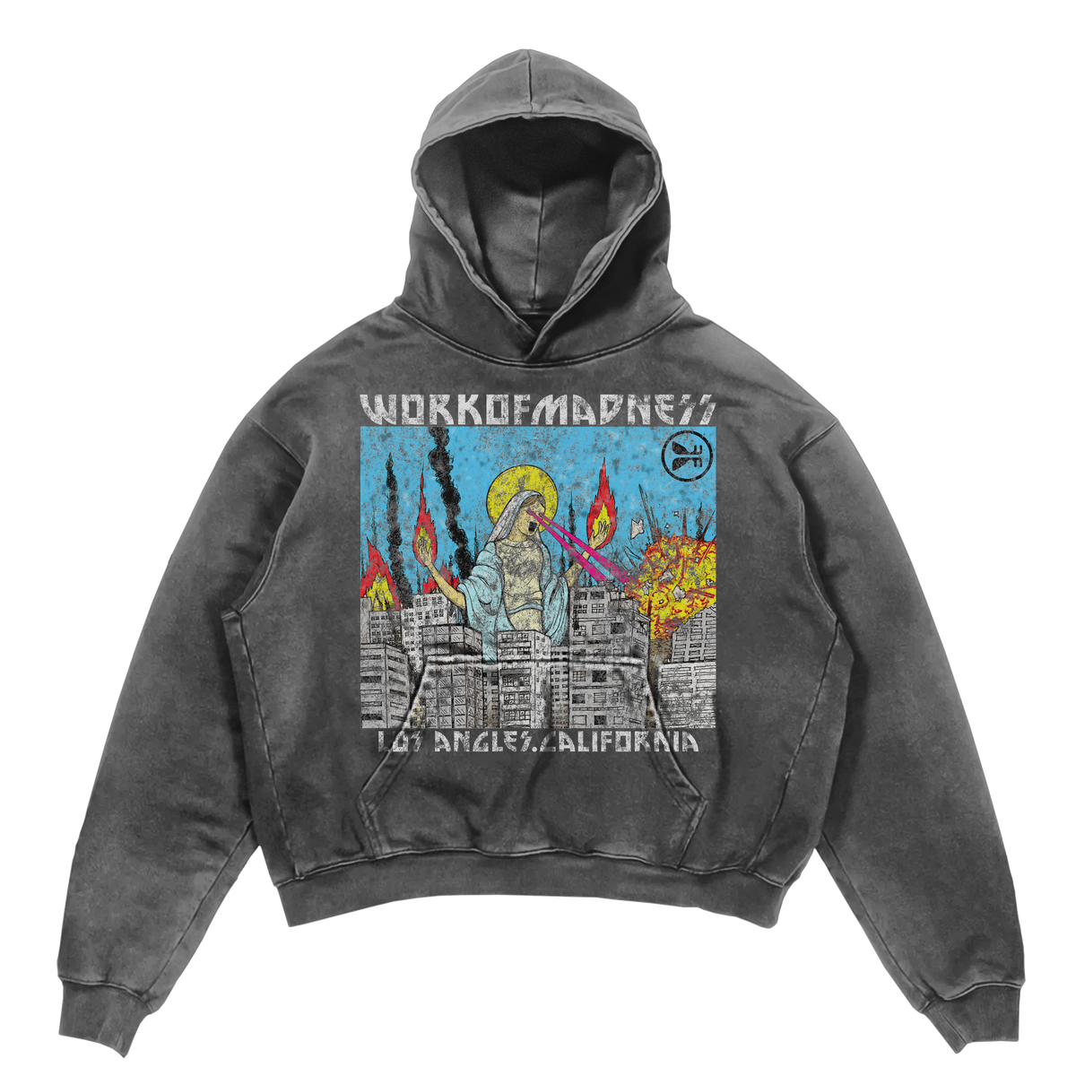 Lady of LA Hoodie - Grey