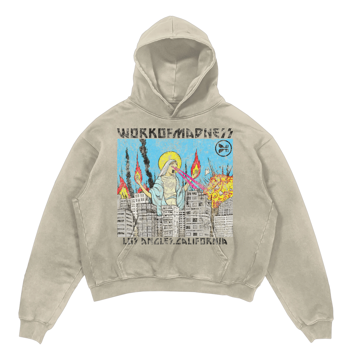 Lady of LA Hoodie - Sand