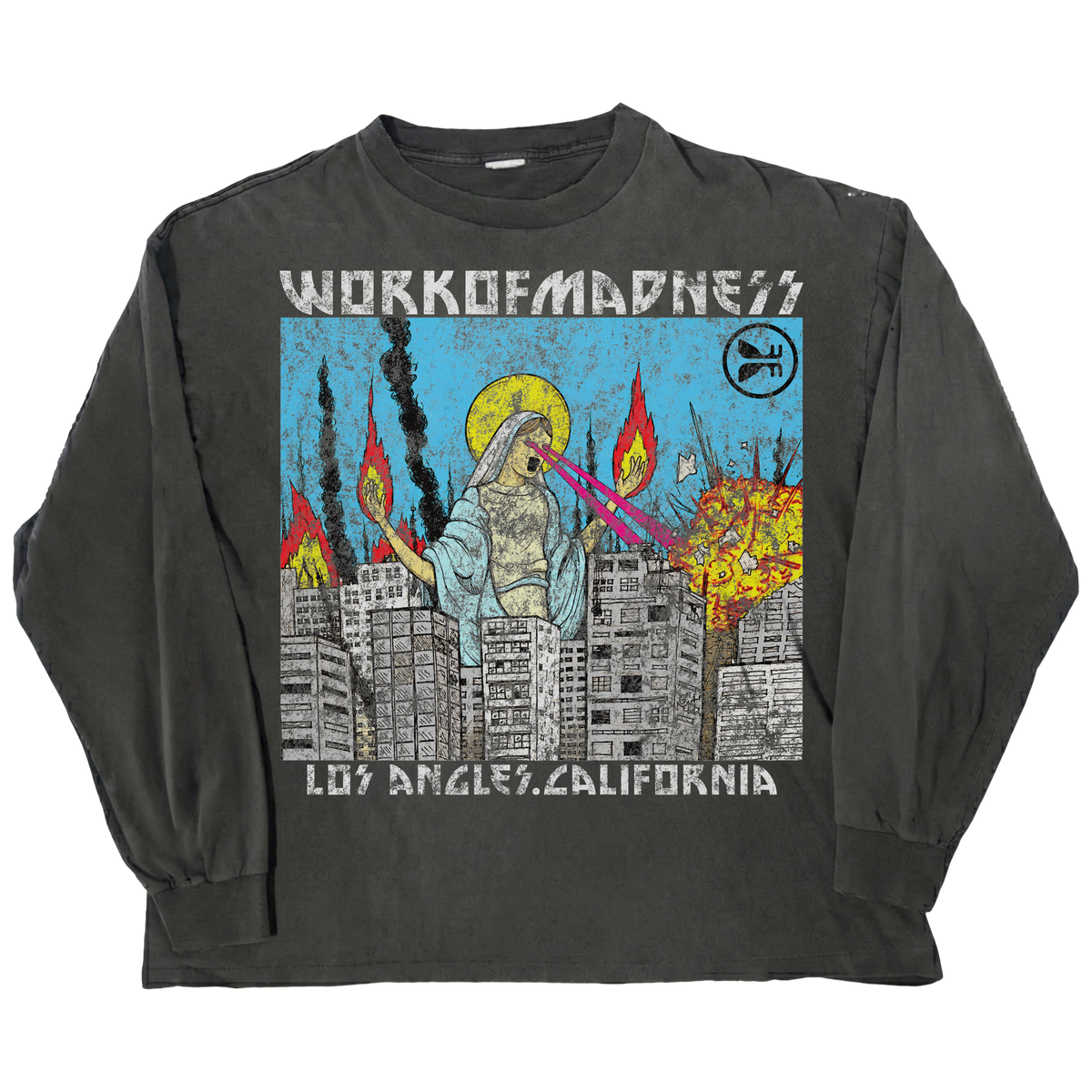 Lady of LA L/S Tee - Black