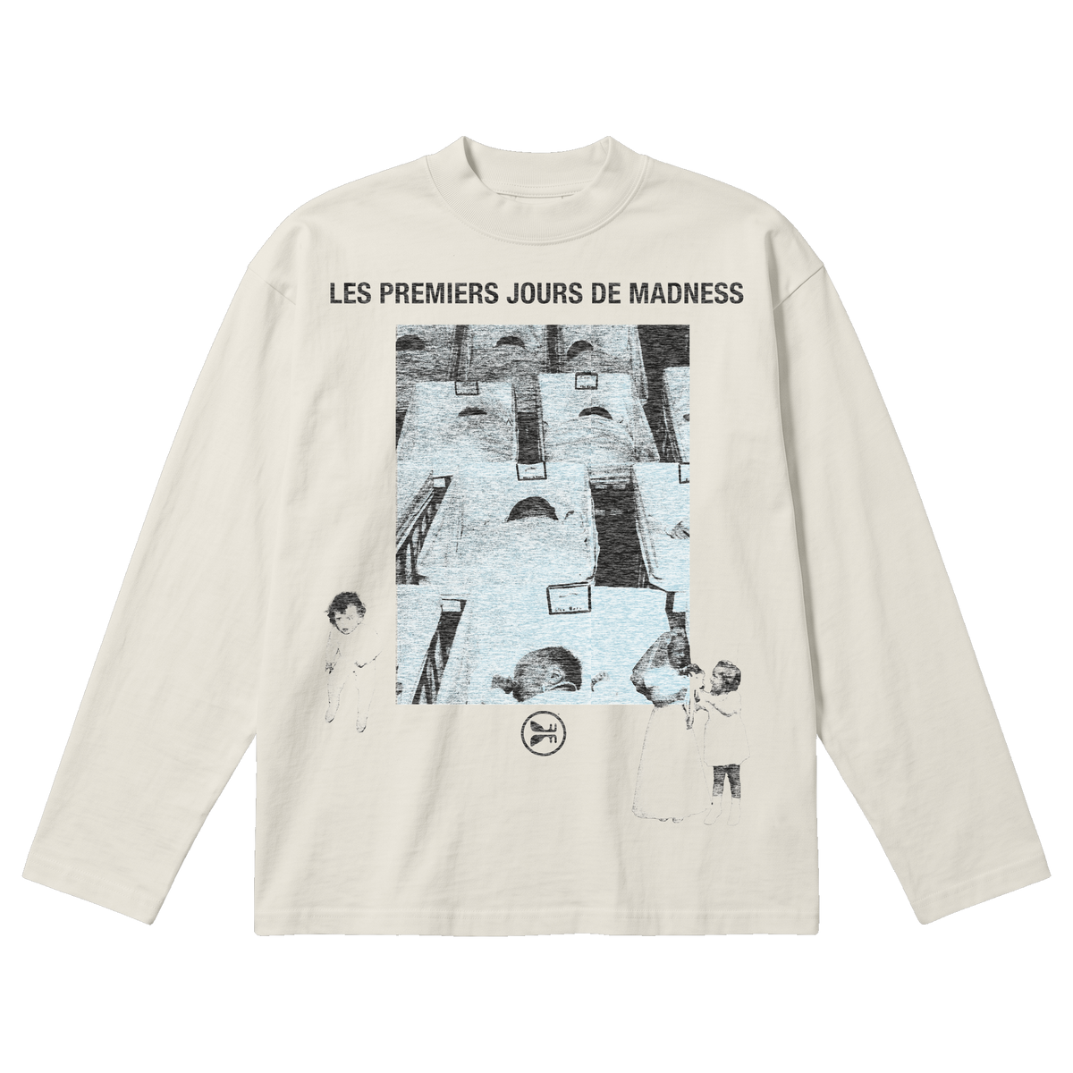 Les Premiers Baggy L/S Tee - Off White