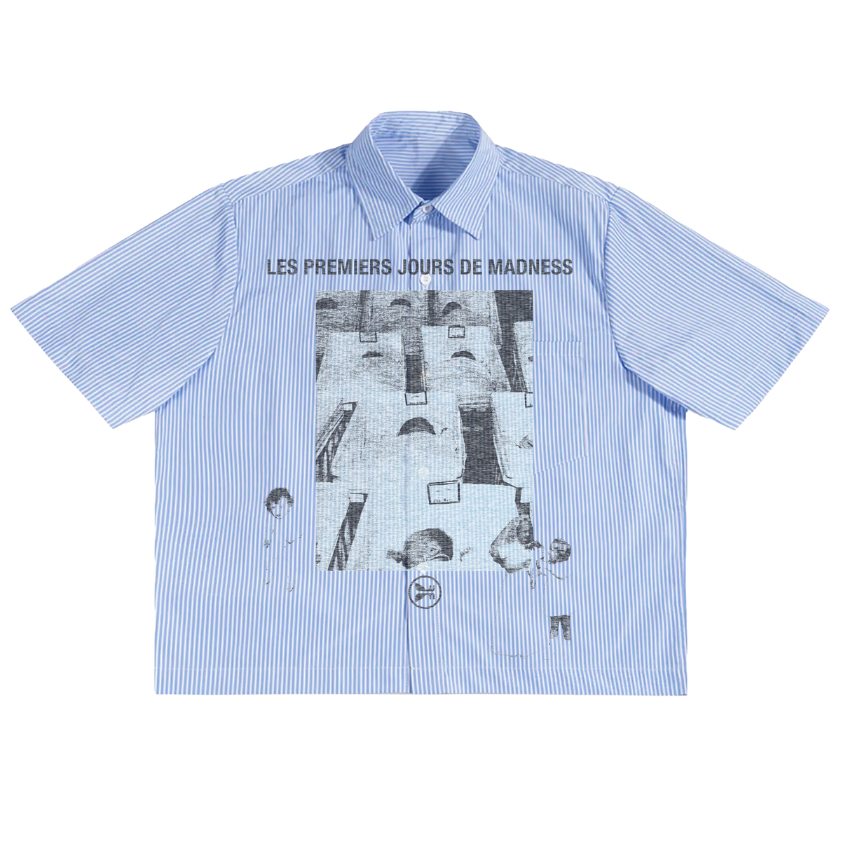 Les Premiers Boxy Button Up