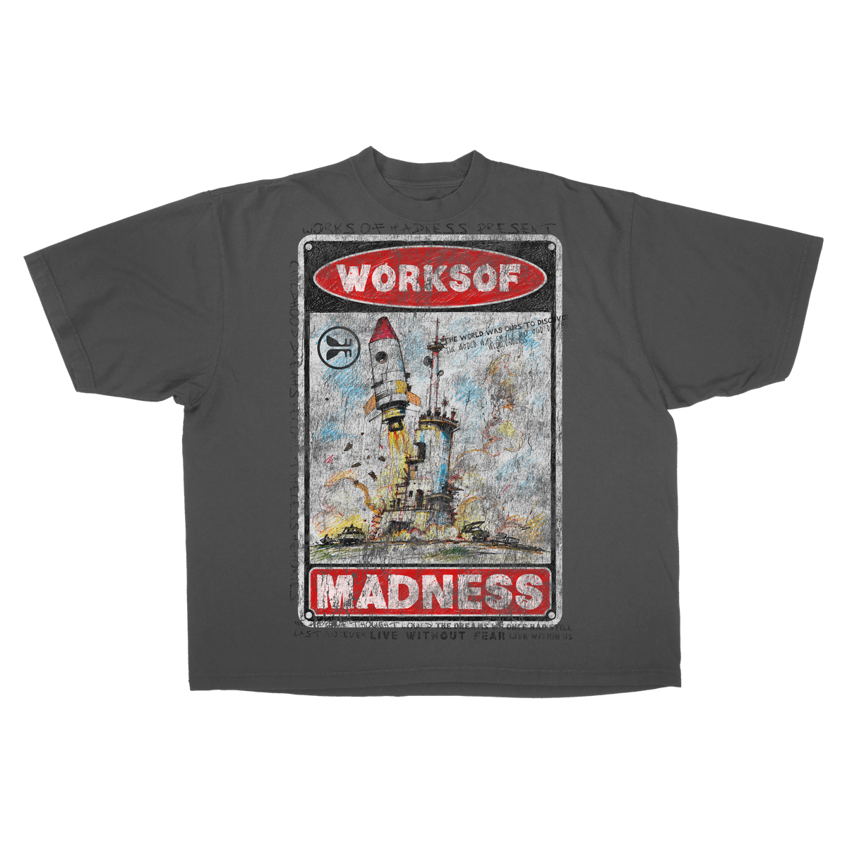 Liftoff Drop Tee - Grey