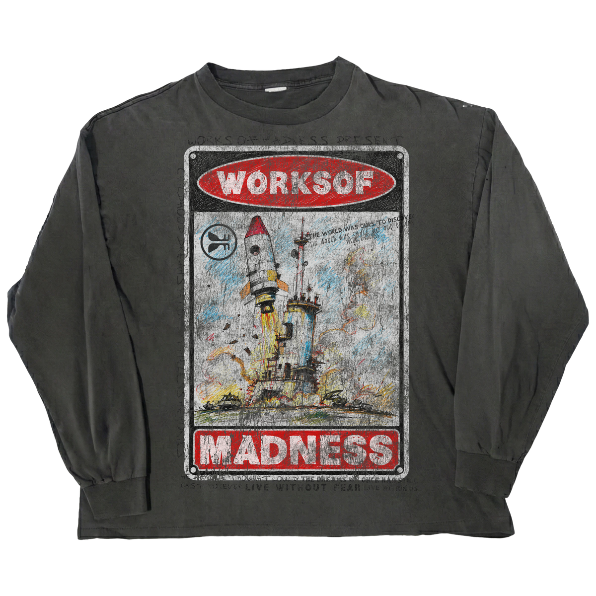 Liftoff L/S Tee - Black