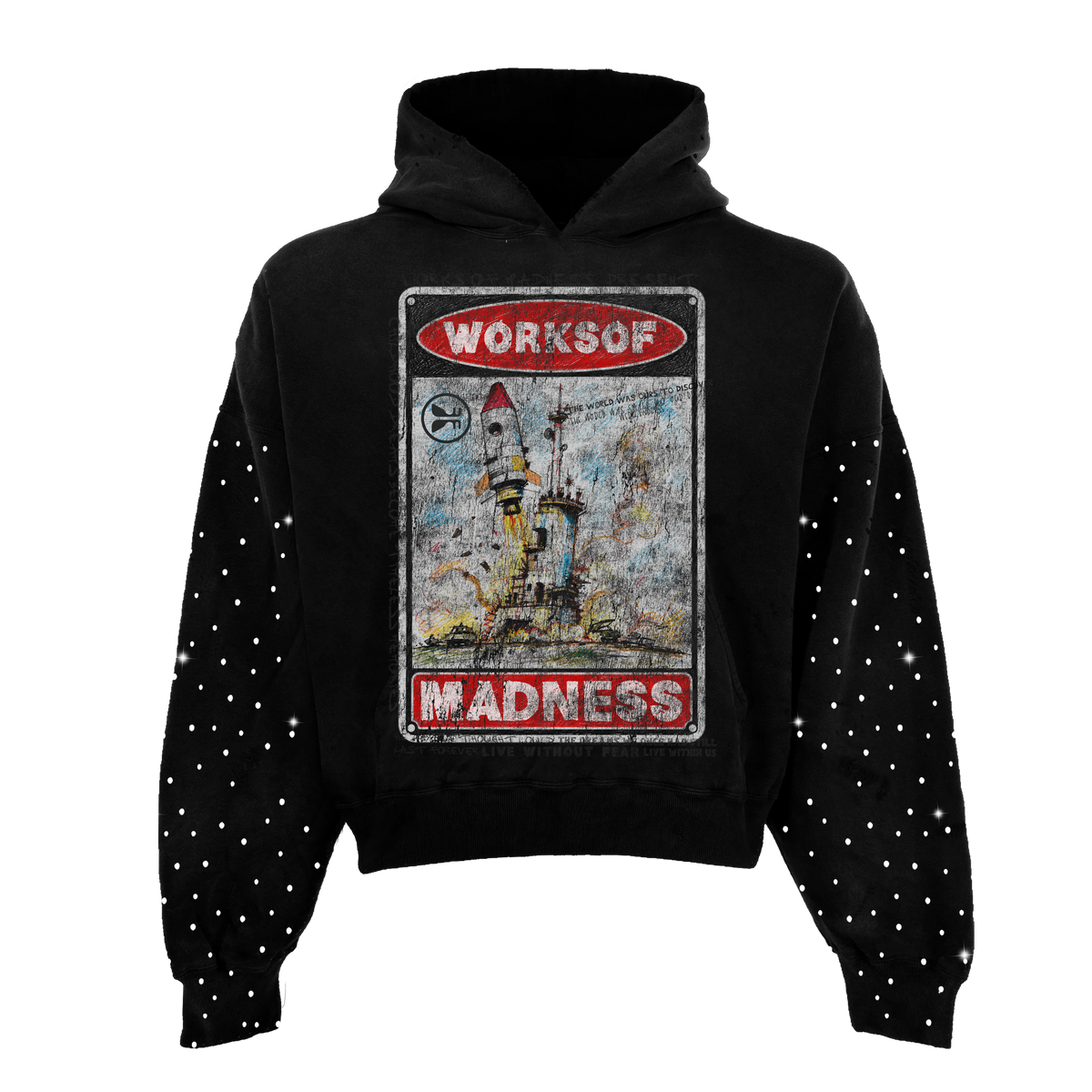 Liftoff Rhinestone Hoodie