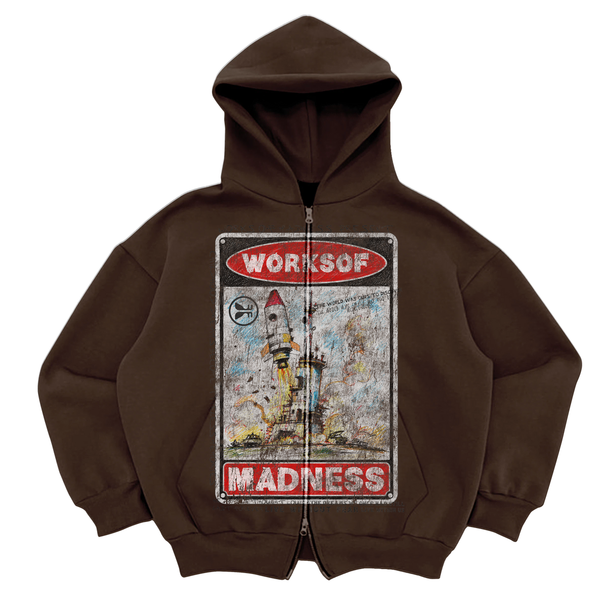 Liftoff Zip Up - Brown