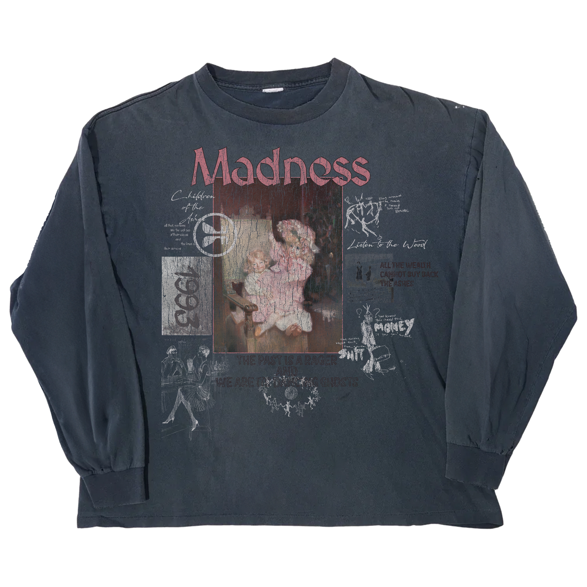 Ashes L/S Tee - Blue