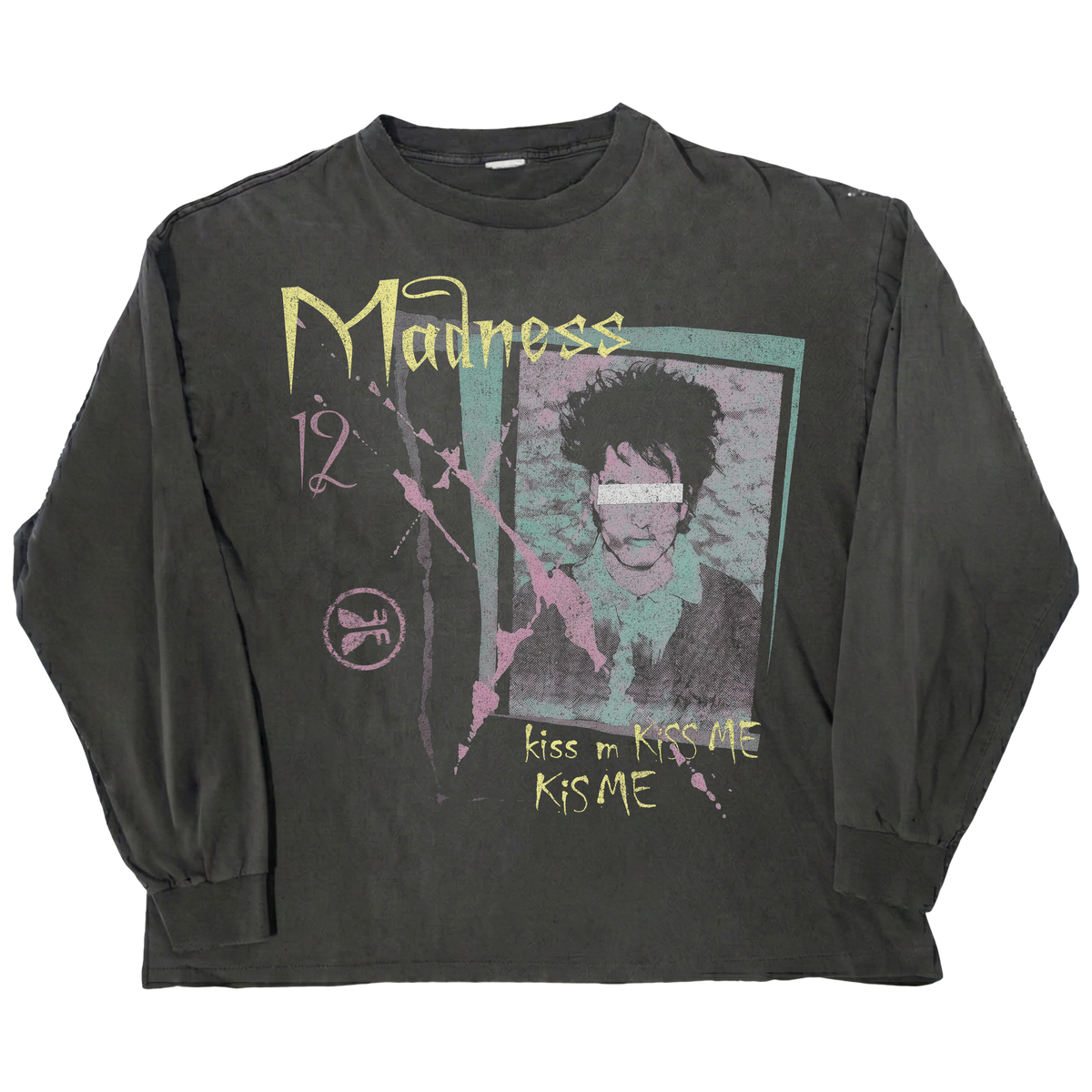 Kiss Me L/S Tee - Black