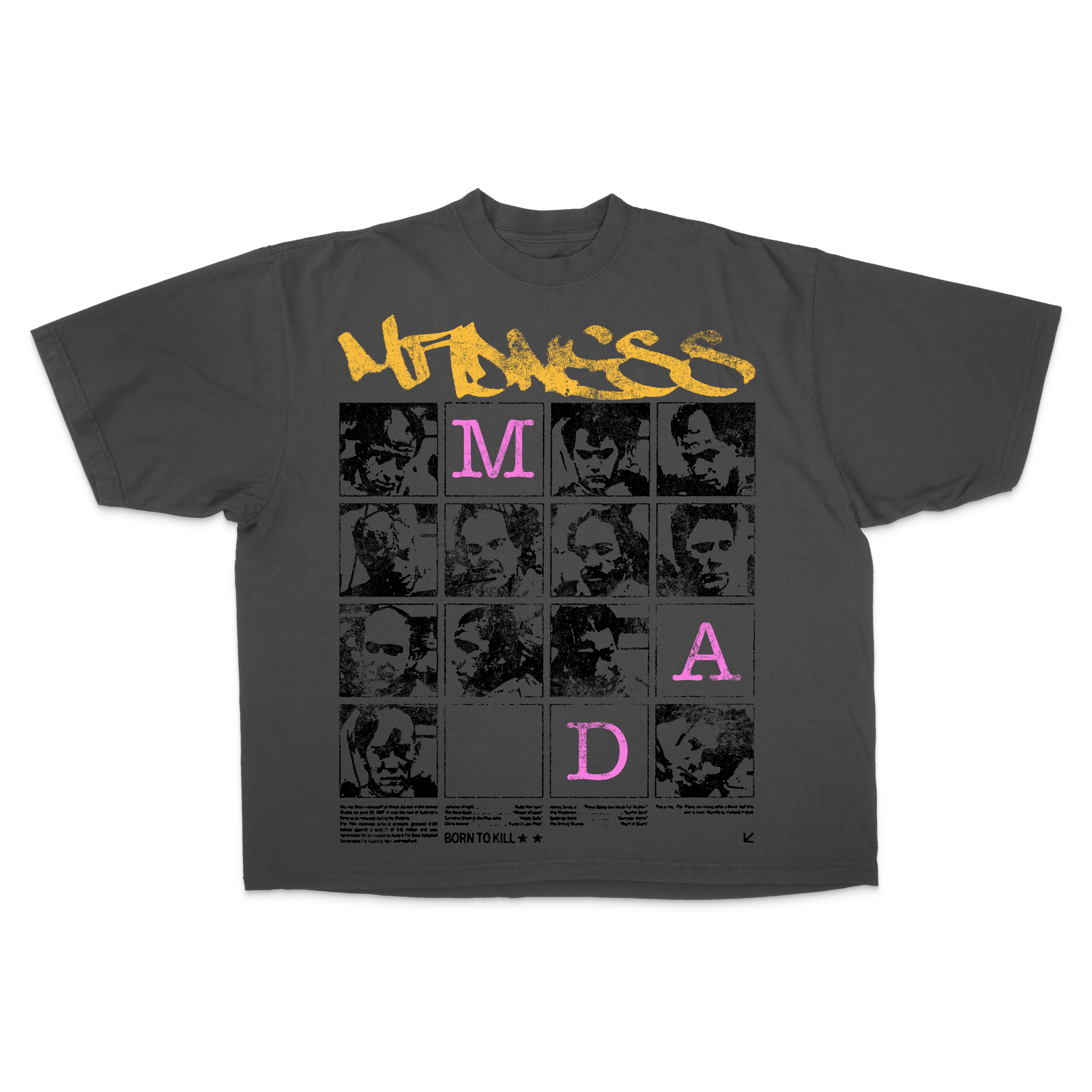 Split Persona Drop Shoulder Tee